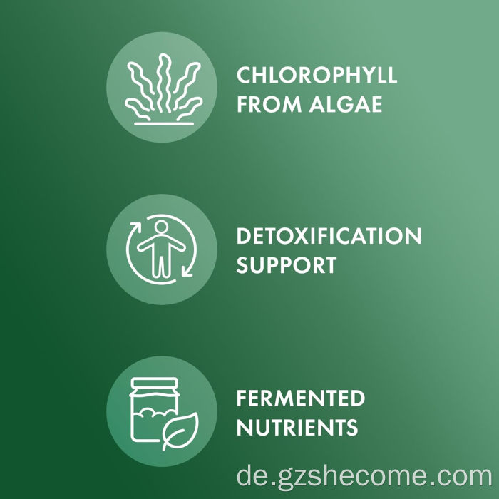 Neu eingetroffen: Fermentiertes Chlorella-Ergänzungsmittel von Shecome